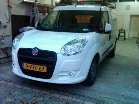 en met een DOBLO rij je niet voor LUL :)