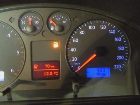 1050 km op een tank diesel