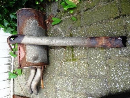 Hard nodig: bij loshalen, brak hij spontaan af