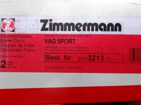 Zimmerman nummers voor de geinteresserden
