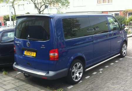 Foto van mijn T5 Achter