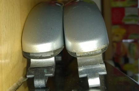 links de nieuwe; rechts de oude