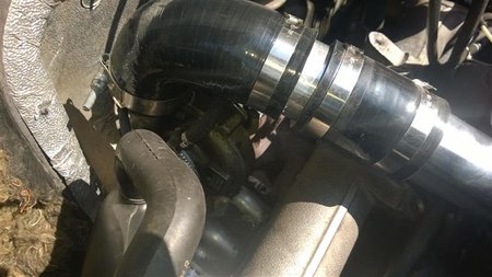 90 graden bocht op turbo