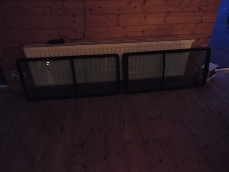 2 Schuiframen klaar voor inbouw