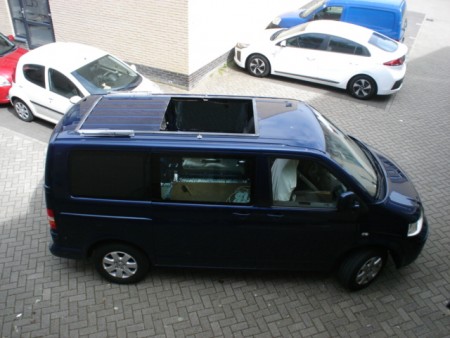 Dakframe gemonteerd