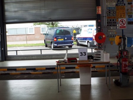 De New Blue Star Bulli te wachten op haar beurt