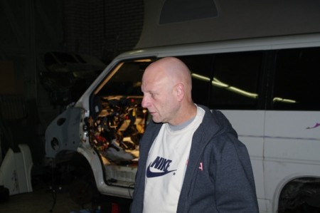 was nog niet in beeld, maar dit is Leo de loods eigenaar.