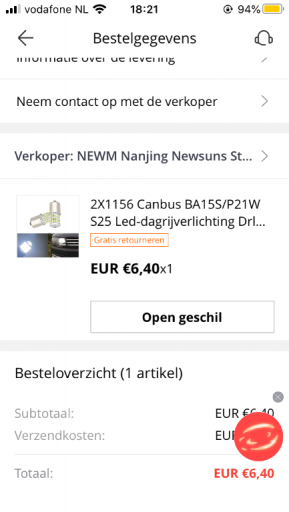 Had deze led-lampen bij AliExpres besteld. Vandaag binnen gekregen en gemonteerd. Branden prima. (Nog) Geen storing.