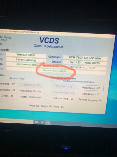 Ik zie nu wel dit verschijnen in mijn vcds, dus ben een stuk dichterbij..