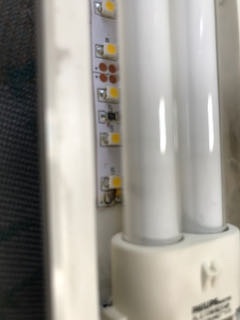 Ledstrip onder TL