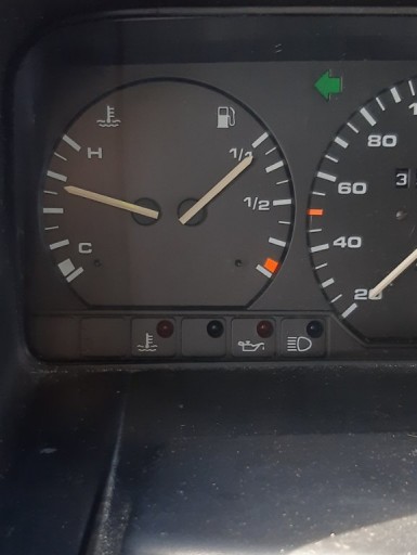 Dash temp meter