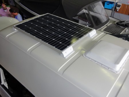 daglicht zonnepaneel ASP 135W 24 volt met back contact
