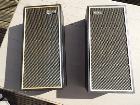 Nostalgische Sony speakers