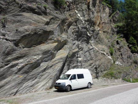 Timmelsjoch pas op naar de 2500m